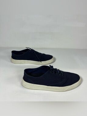 Rancourt & CO Shoes Canvas Carson Low Top Sneaker Blue Maine Vibram Men’s 11 D